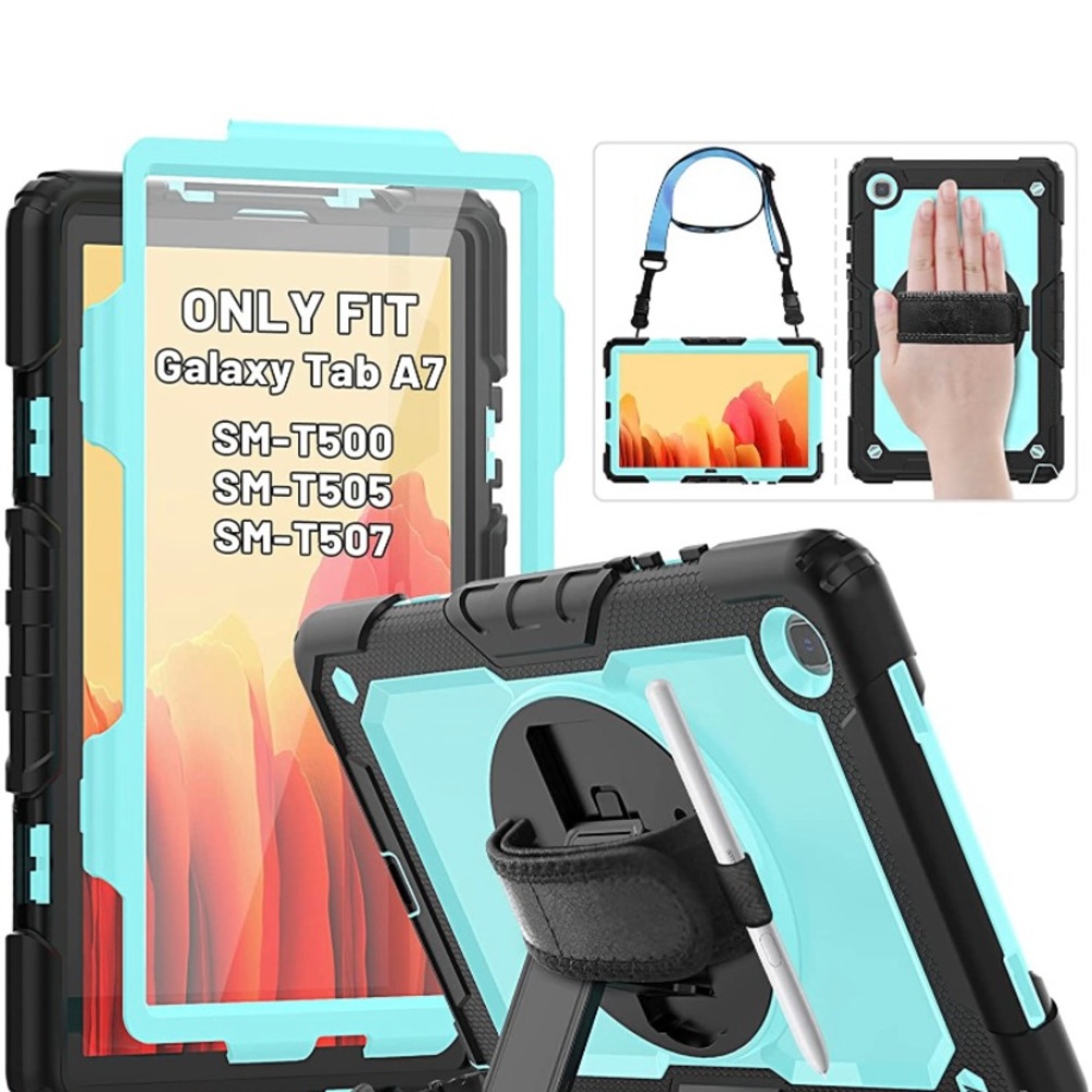 Samsung case Tab A7 2020 (10.4 pulgadas ) a prueba de caídas color azul claro
